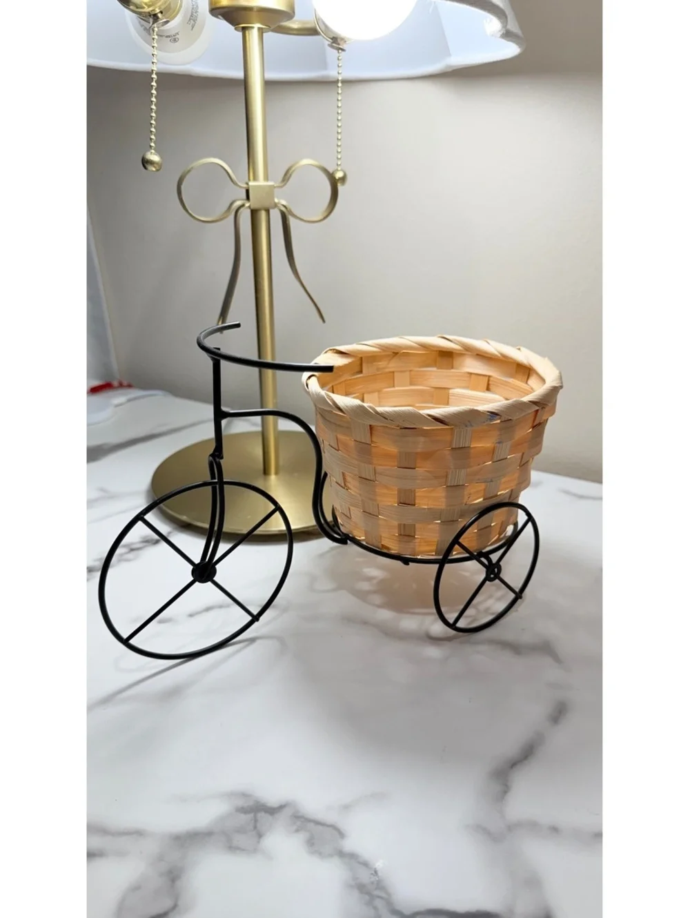 Bullseye Playground Tricycle Bike Basket Planter